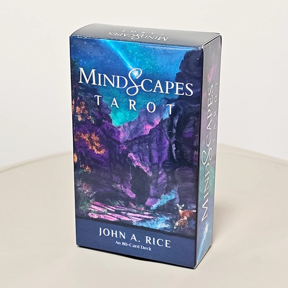 Mindscapes Tarot Deck 80 Pcs Cards 10.3*6cm Hand-drawn in Oil Pastel in The Style of Classical Landscape Painting