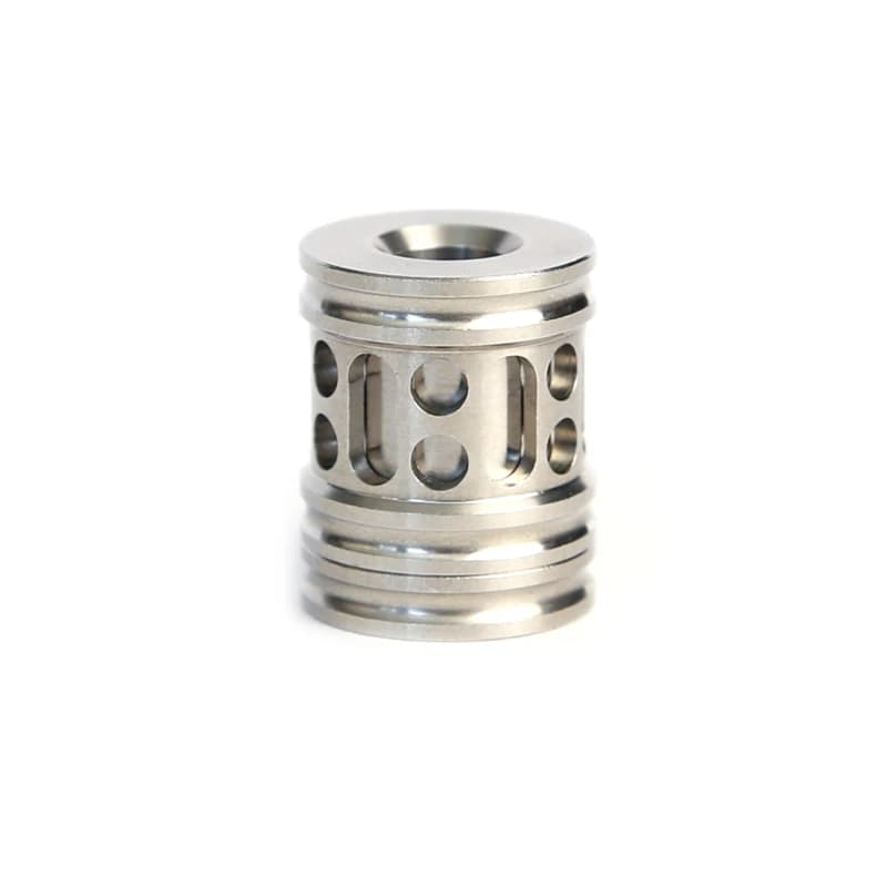 Colonna romana in acciaio inossidabile Ciondolo EDC Portachiavi gioielli Accessorio fai da te Spinner in metallo ADHD Fidget Toy Bracciale da uomo regalo