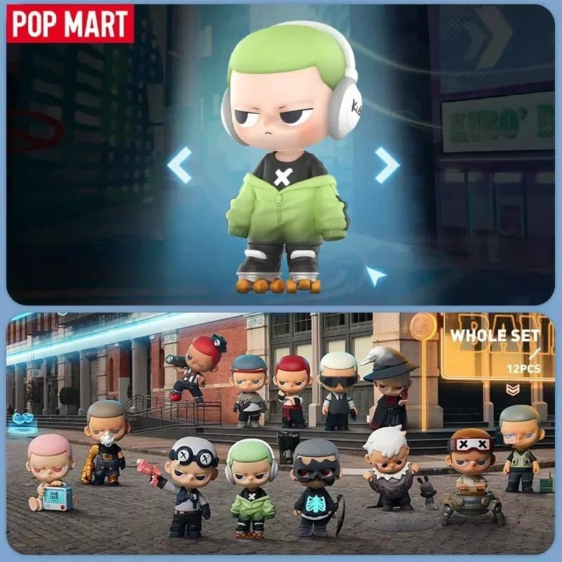 POP MART KUBO Select Your Character Series Blind Box Toys Kawaii Anime Action Figure Surprise Mystery Box Dolls Girls Gift