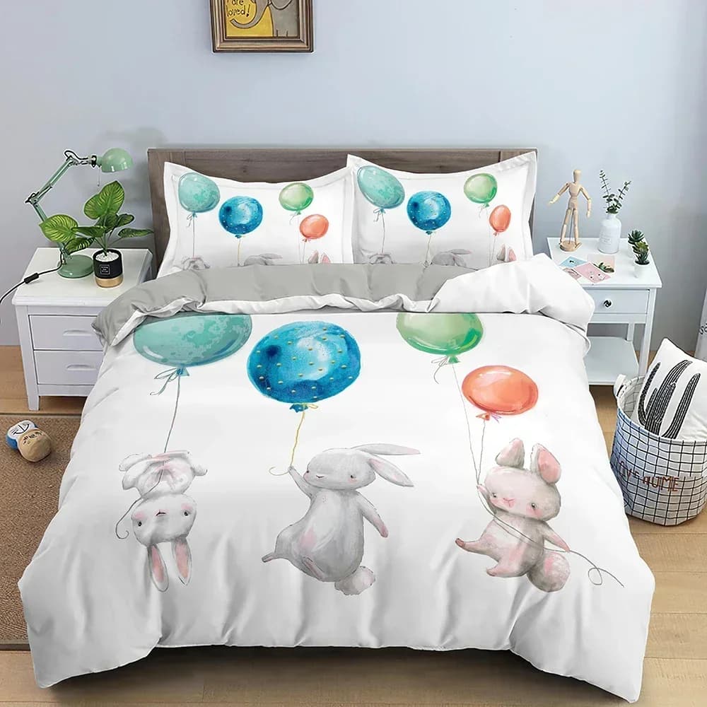2025 Luxury New 3D Print Cartoon Pattern Duvet Cover Bedding Set For Bedroom Quilt Cover Queen Full Double Size Home Textile