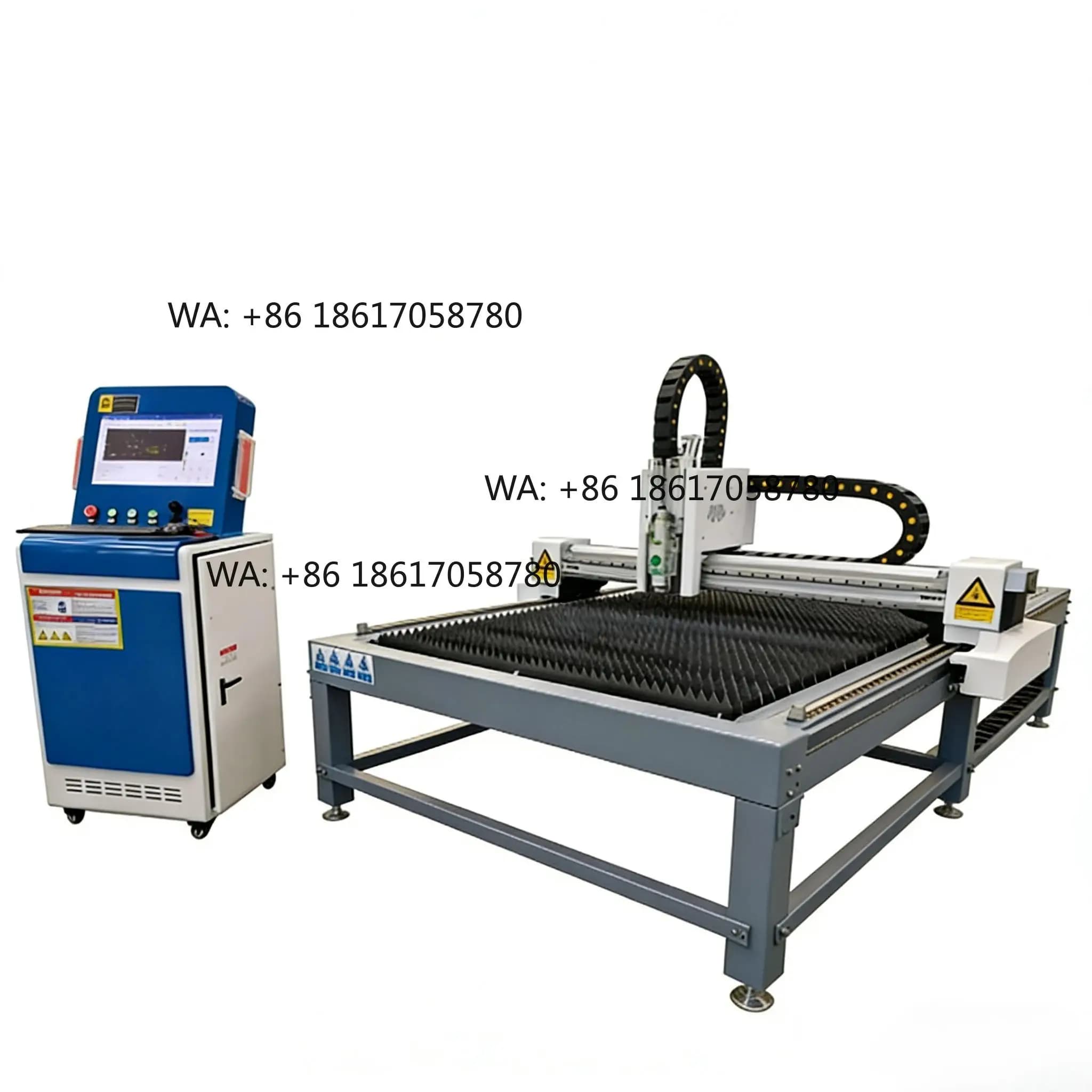 Mini Portable Laser Plate Cutting Machine Light Weight Easy Moving Metal Sheet Cutting Equipment with Raycus Source