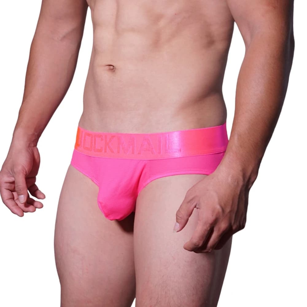 JOCKMAIL Slip da Uomo Sexy con Schiena Aperta, Mutande in Rete di Nylon ad Asciugatura Rapida, Jockstrap Bikini, Tanga e Perizoma da Uomo