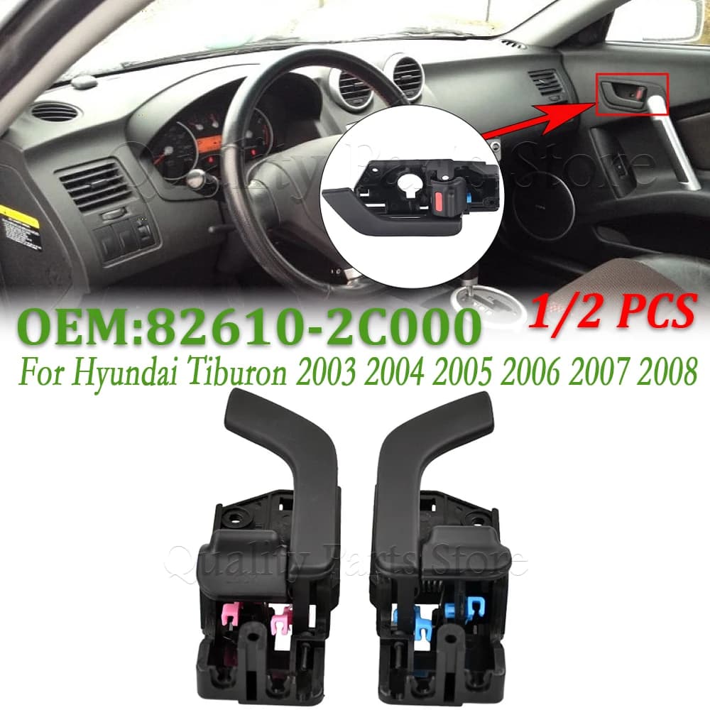 NUOVO 82610-2C000 Per Hyundai Tiburon 2003 2004 2005 2006 2007 2008 Auto Maniglia Interna Della Porta Sinistra Destra Inido Maniglia Della Porta Catch