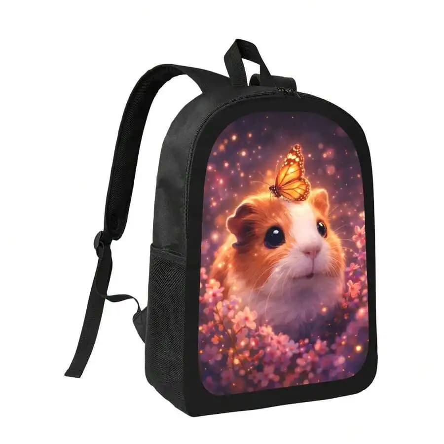 Guinea Pig Print Backpack Stylish Casual Lightweight Daypack For Adults