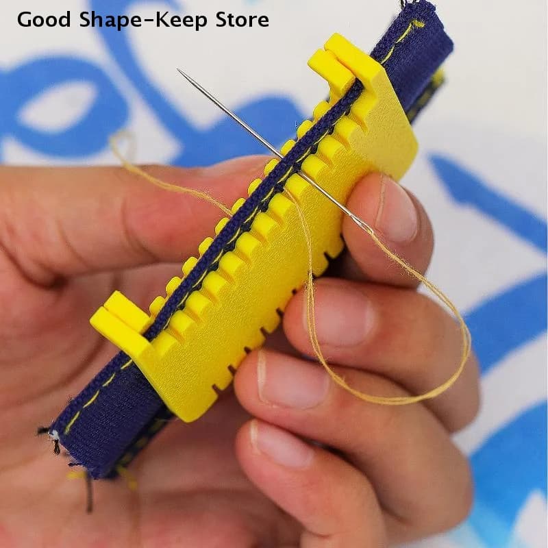 Kit di Strumenti di Precisione per Cucito con Spaziatura 1.5/2/3/4mm, Guida per Punti Uniformi, per Tessuti, Ricami e Lavorazione del Cuoio