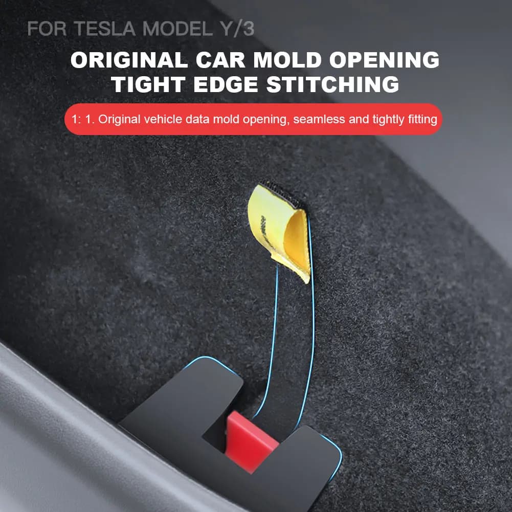 Rear Door Emergency Extractor Extended Manual Door Release Emergency Security Corda Button Emergency Extractor for Tesla Model Y