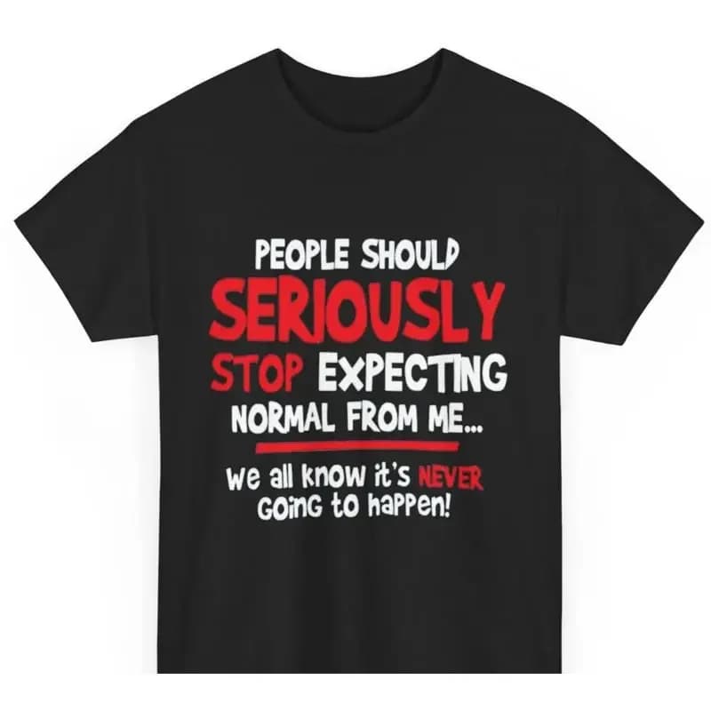 Thought Provoking T Shirt Unisex Heavy Cotton Tee