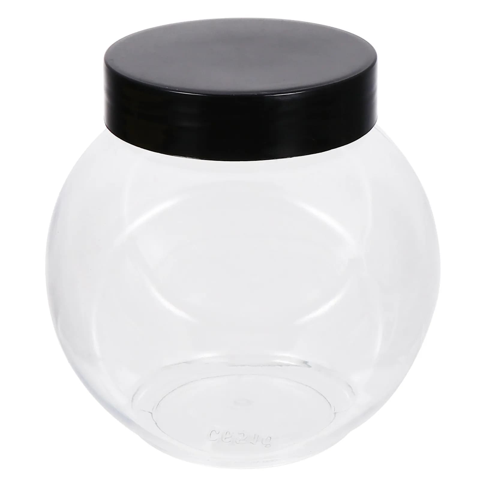 1Set Food Storage Can Transparent Sealed Plastic Containers Moisture Proof for Honey Sugar Tea Candy Dried Fruit Seasoning
