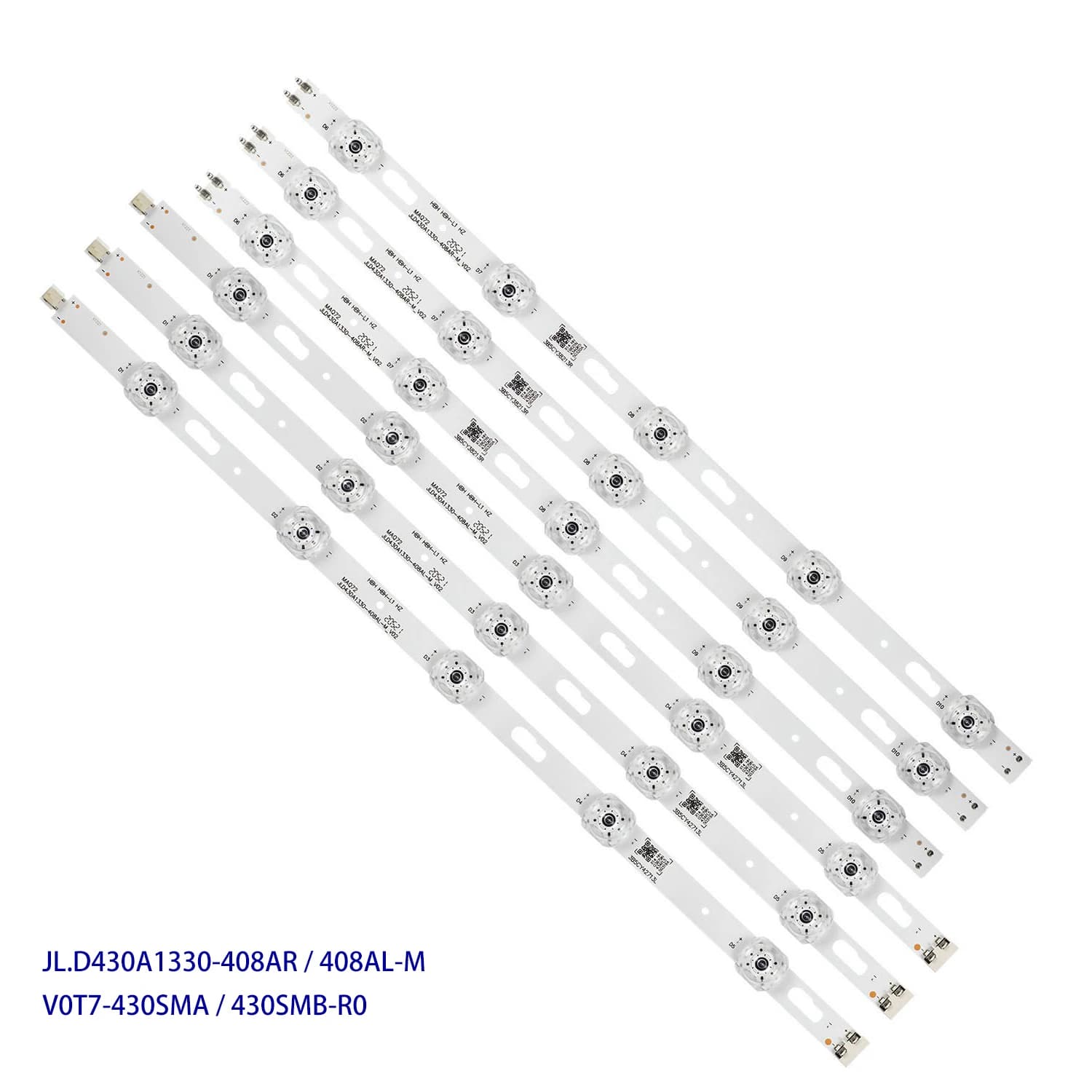 LED Backlight Strip for Samsung UE43TU7100K UE43TU8070U UE43TU7090U UA43TU7000 UA43TU8000 UE43TU7105K UN43TU7000B CY-GT043HGAY1V