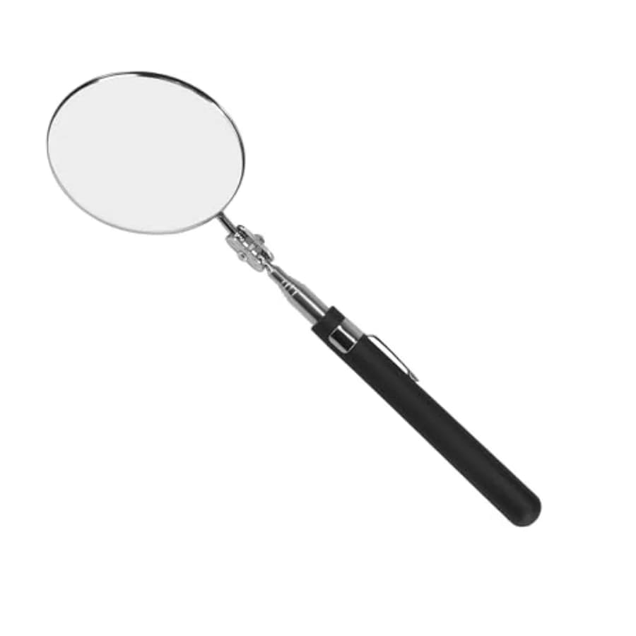 Specchio telescopico per ispezione, Specchio circolare per ispezione, Specchio telescopico flessibile per ispezione, Specchio per ispezione con rotazione a 360°
