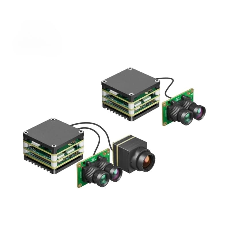 Al VisionCube D Racing FPV AI Locking Tracking System Dual Camera Target Lock Guidance Dr-one Accessories Made of Plastic