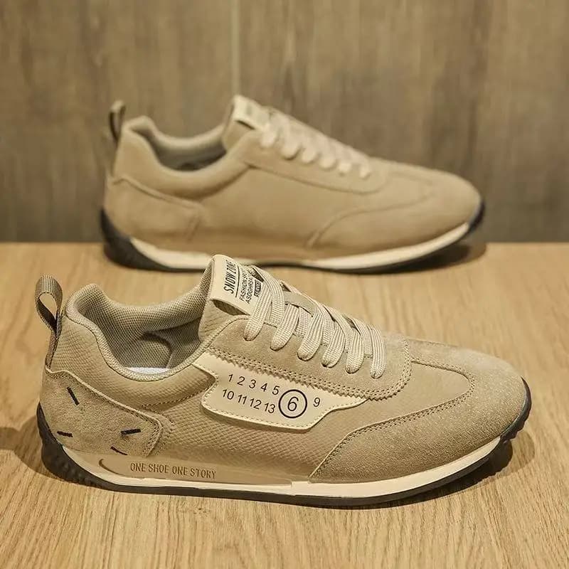 Scarpe da Corsa Colorate per Uomo, Tomaia in Rete Estiva, Suola in Gomma Resistente Antiscivolo, Calzature Eleganti per Uso Quotidiano all'Aperto