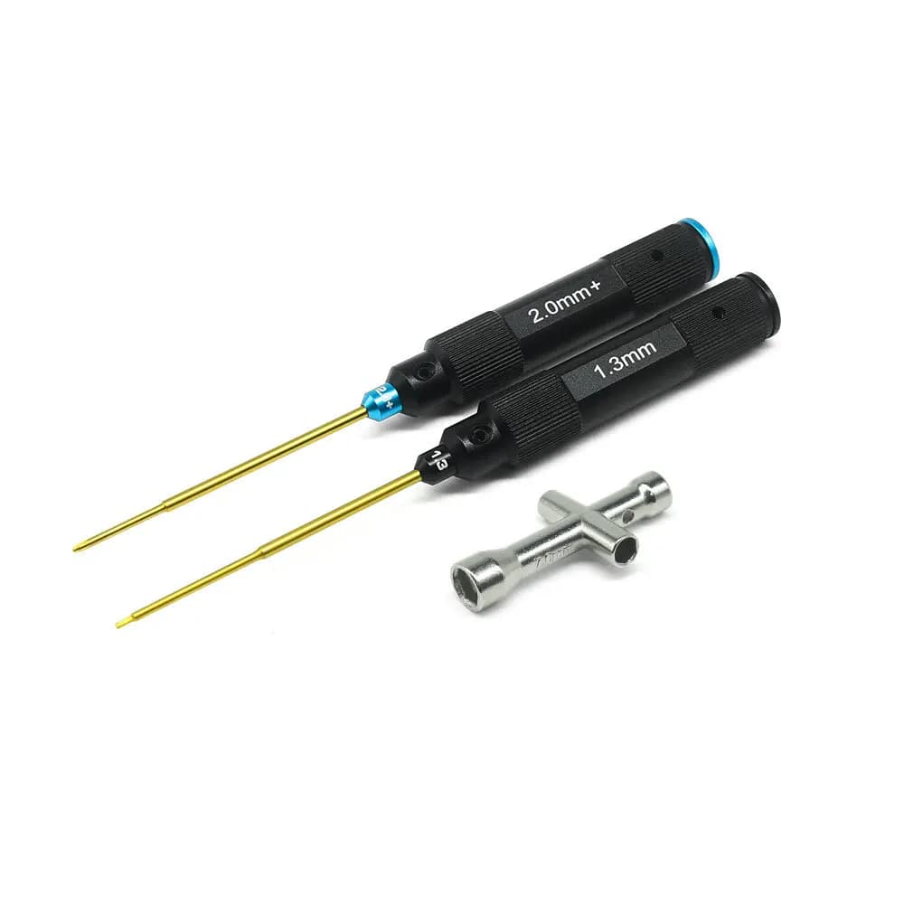 1/30 RC Aluminum Tool Set for SCX30 3pcs/set(Hex1.3mm/PH2.0mm/Mini Nut)