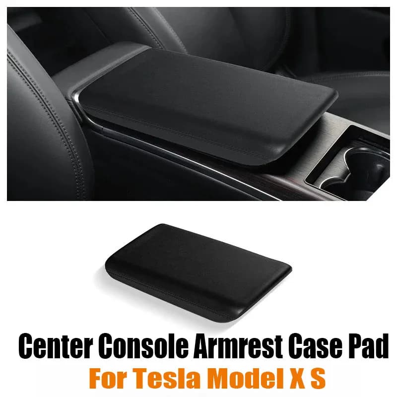 Protezione per Bracciolo Centrale per Tesla Model X S, Copertura Protettiva Anti-graffio in TPE, Accessori Auto