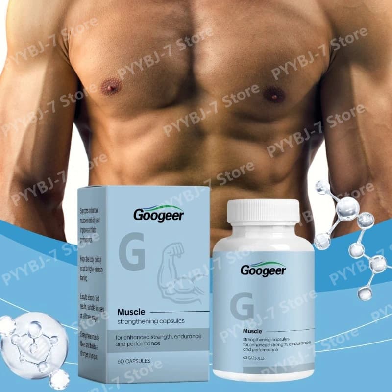 Capsule di Vitamina C per il Potenziamento Muscolare, Antiossidante per l'Esercizio Quotidiano, Supporto per Resistenza e Prestazioni, 60 Capsule