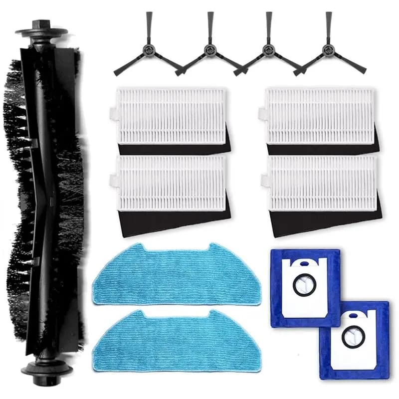 [NEW!A65Z】 For Combo Robot Vacuum Vacuum Brush Dust Bag Filter Roller Mop Replacement Parts