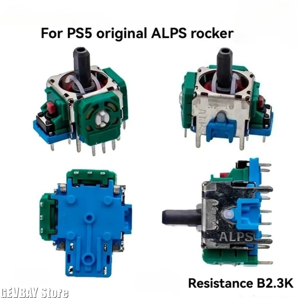 1 Pezzo Joystick a Effetto Hall di Ricambio per Controller PS5 PS4, Joystick Analogico 3D, Parti di Ricambio e Accessori