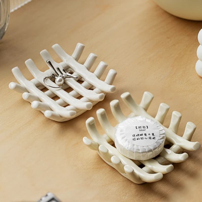 Ceramic soap tray Tray soap tray soap tray Shower Enclosure Kitchen Tray Storage tray for jewelry