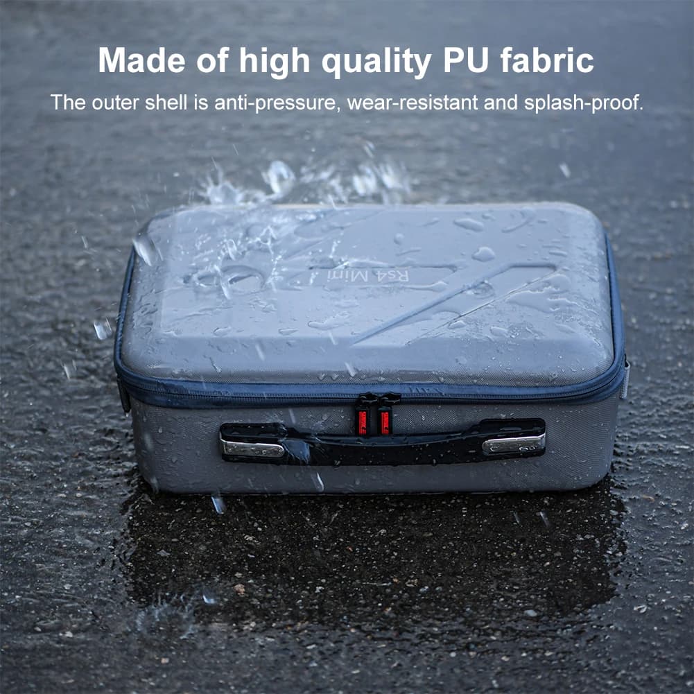 Per DJI RS4 Mini Custodia da trasporto Borsa in PU Custodia protettiva antiurto Anti-graffio antispruzzo per DJI RS 4 Mini Custodia per accessori