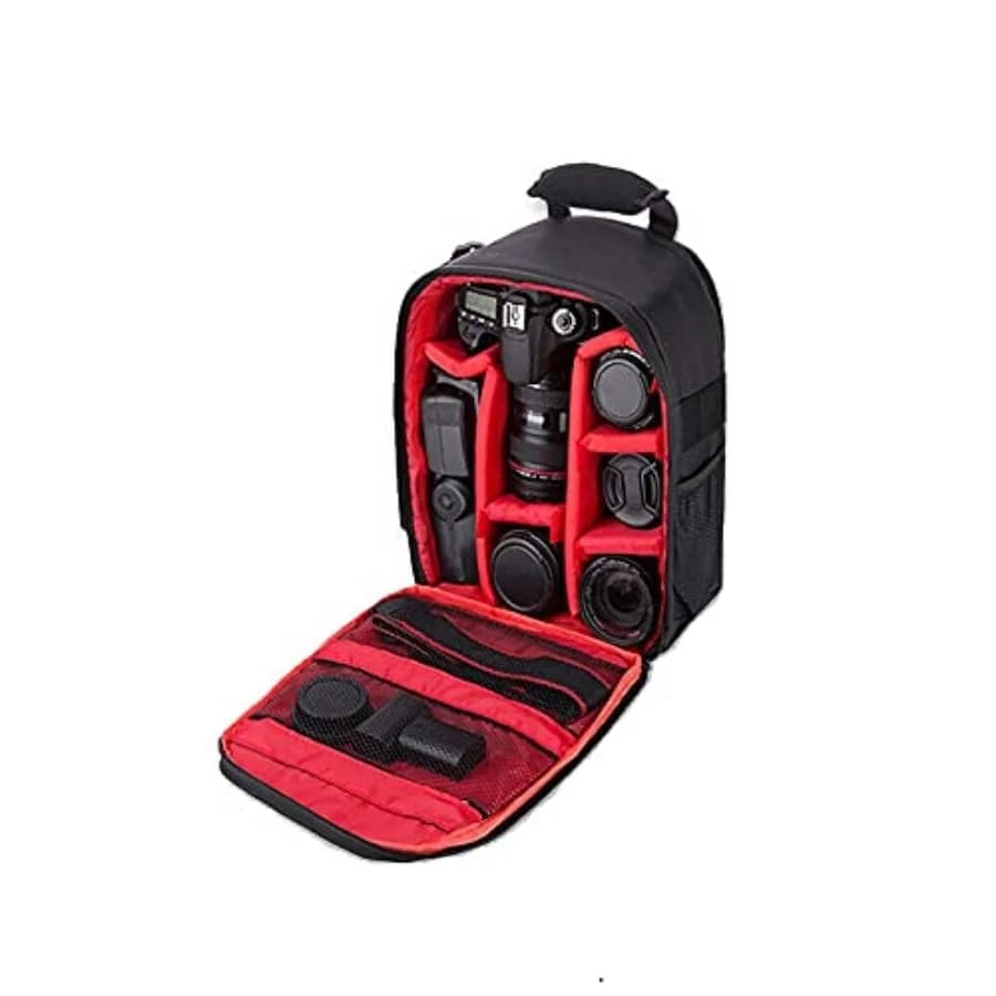 Waterproof SLR/DSLR Camera Backpack Shoulder Bag Travel Case For C Nikon Sony Digital Lens Medium
