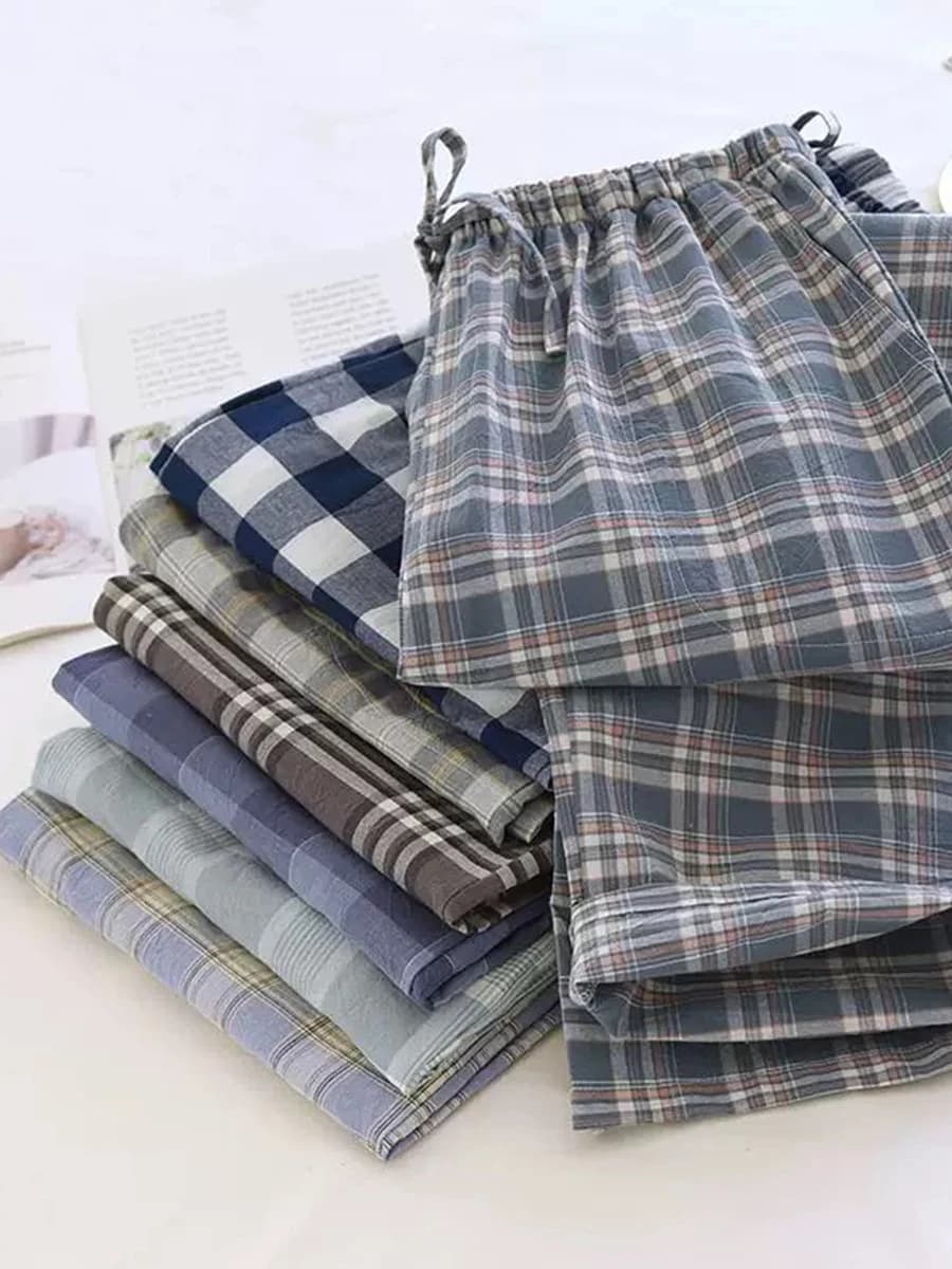 Pantaloni del pigiama Pantaloni casual larghi primaverili e autunnali da uomo Pantaloni da casa Pantaloni da casa da uomo possono essere indossati all'esterno