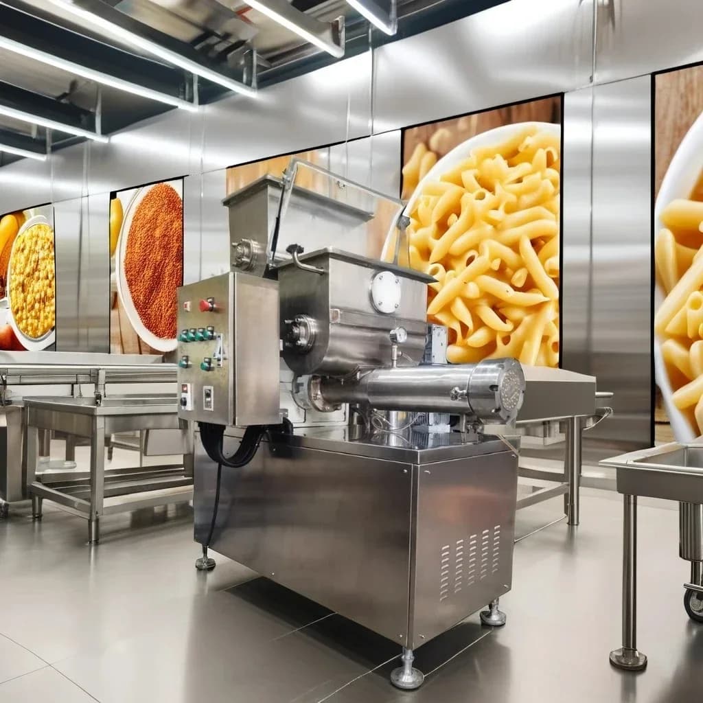 2025 Macchina per pasta industriale completamente automatica per uso domestico Pentola a vapore elettrica per pasta e noodle per farine