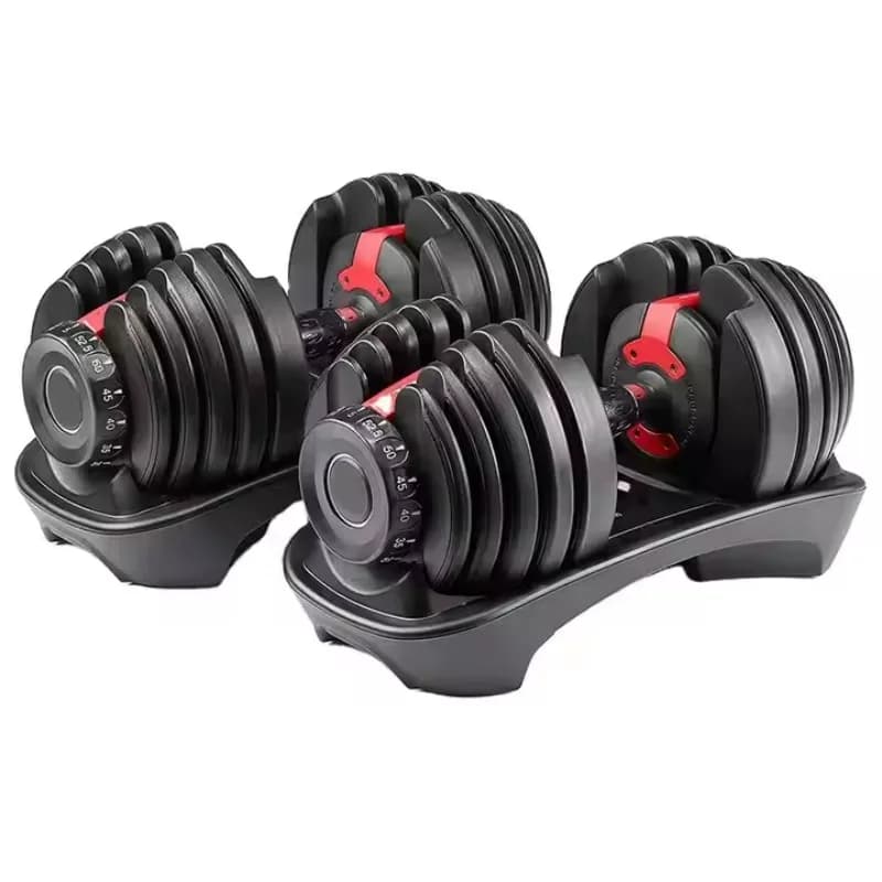 Manubrio Regolabile da 32 kg in Materiale Solido per Allenamento di Forza a Casa, Attrezzatura Fitness dal Design Durevole, Nuova Uscita