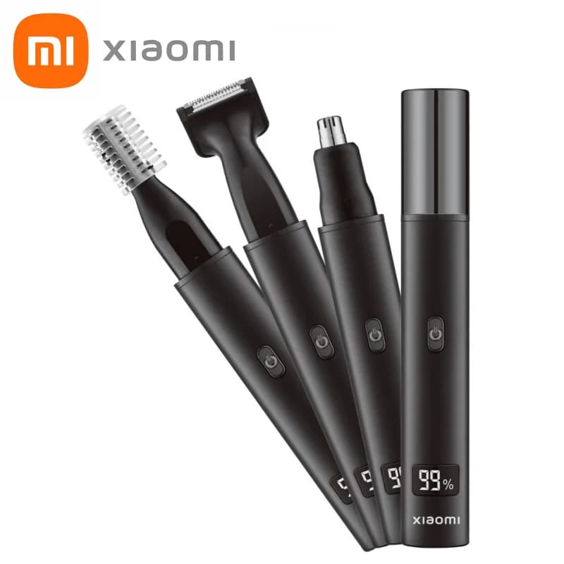 2025 XIAOMI New 3 in 1 Electric Reloadable Naso Earrings Haircuts for Men Hindering Bases Eyebrows Barba Haircut Razor