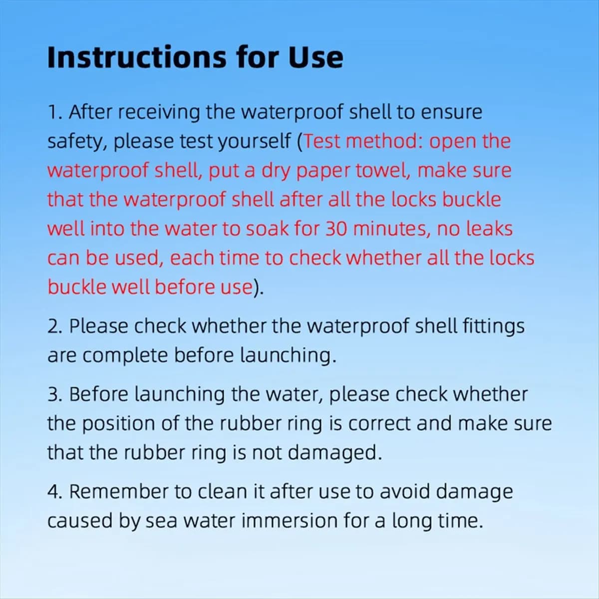 goodidea 60M Waterproof Case for GoPro Hero 12 11 10 9 Underwater Diving Housing Cover Action Camera Accessories,B