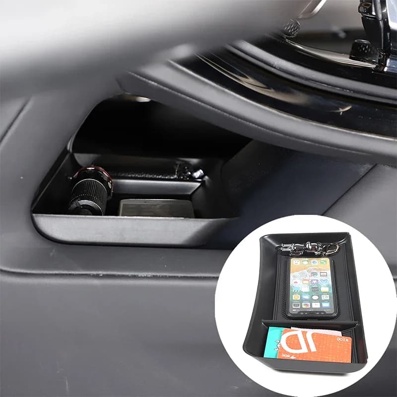 Scatola portaoggetti per vano inferiore per controllo centrale auto, accessori interni per riporre e riordino per Land Rover Range Rover Sport L461