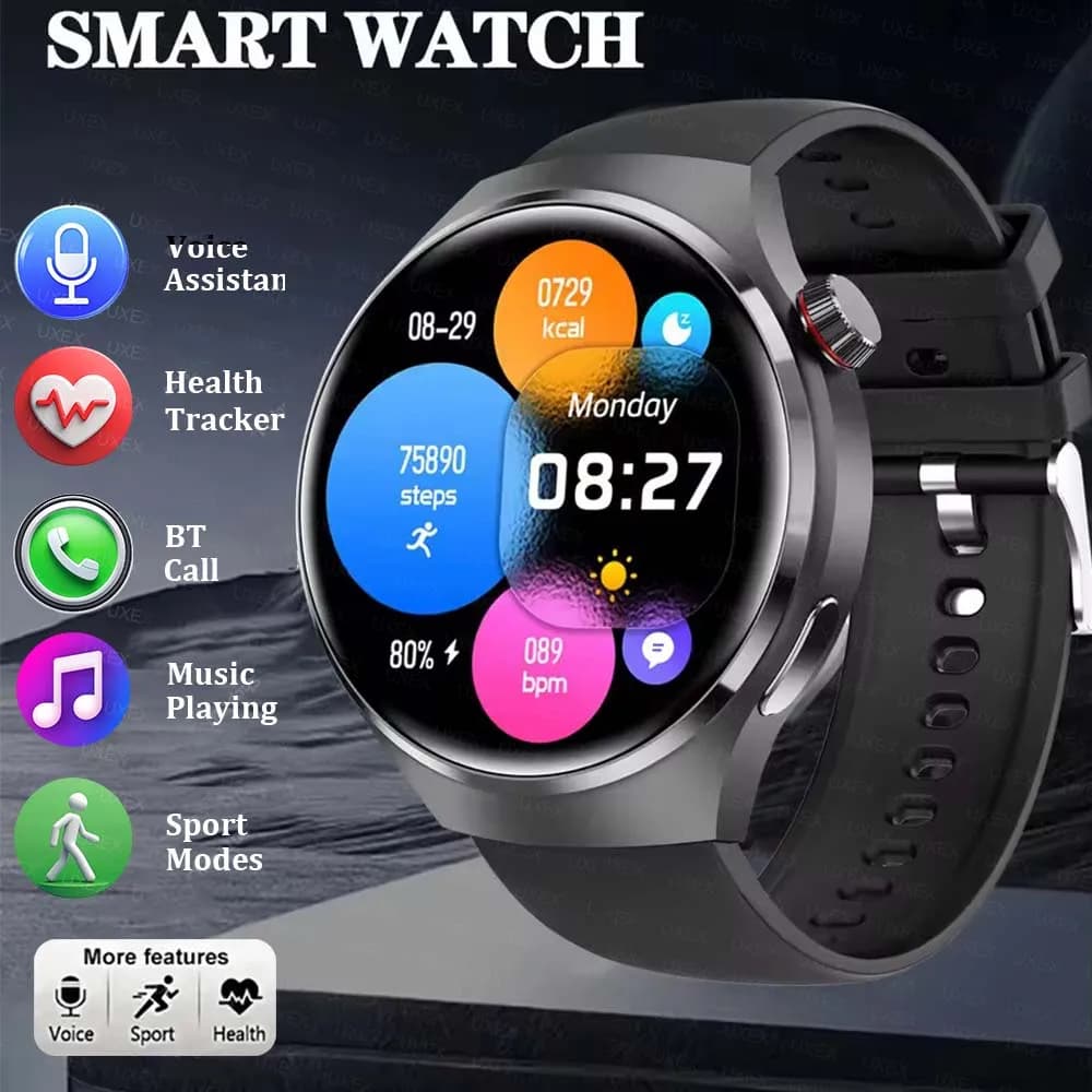 2026 Orologio Smartwatch Wemon 1.52 "HD Bluetooth Chiamate Offerte oggi Regalo per uomo Monitoraggio della salute Orologi Smart Hombre Business Nuovo