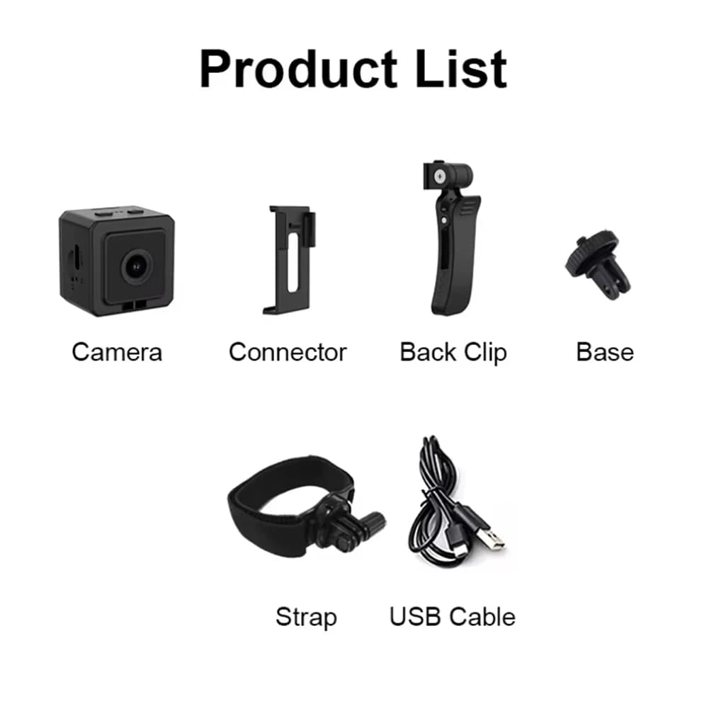 Miglior Telecamera Wireless WiFi per Collare di Animali Domestici 1080P HD Magnetica Tascabile per Registrazione Video di Cani e Gatti