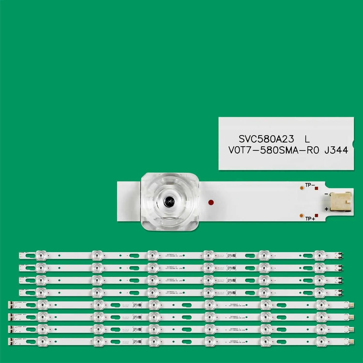LED backlight strip For Samsung UE58TU7100K UE58TU7570U UE58AU7570U UN58TU7000P UE58TU7110K UE58TU6905 UN58TU7000F