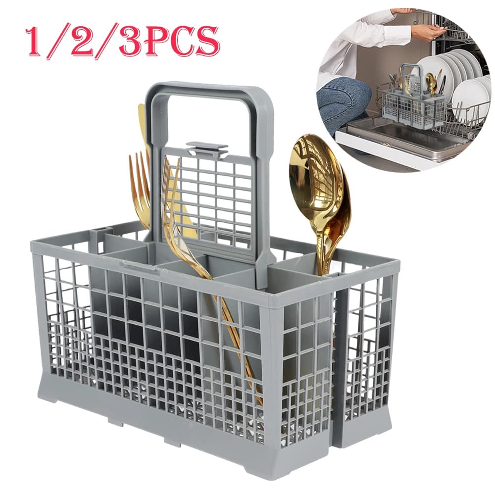 Ceiling basket for dishwasher Universal folding dishwasher basket Spare rack accessory Spoon holder for kitchen fork