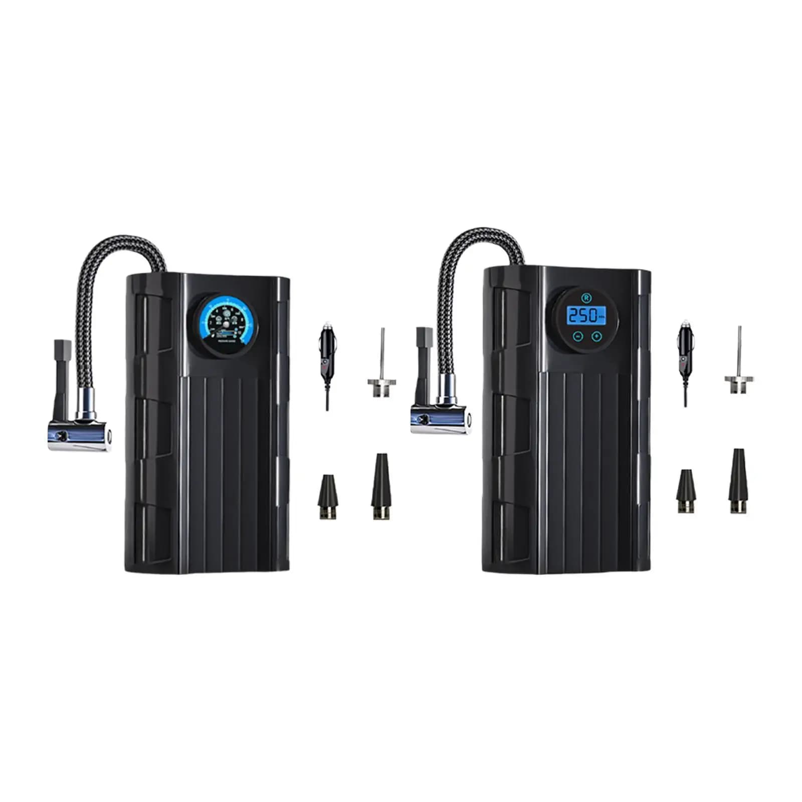 Gonfiatore per pneumatici per auto Facile da usare 12V Accessori per veicoli versatili Compressori d'aria portatili per biciclette Scooter a sfera Moto
