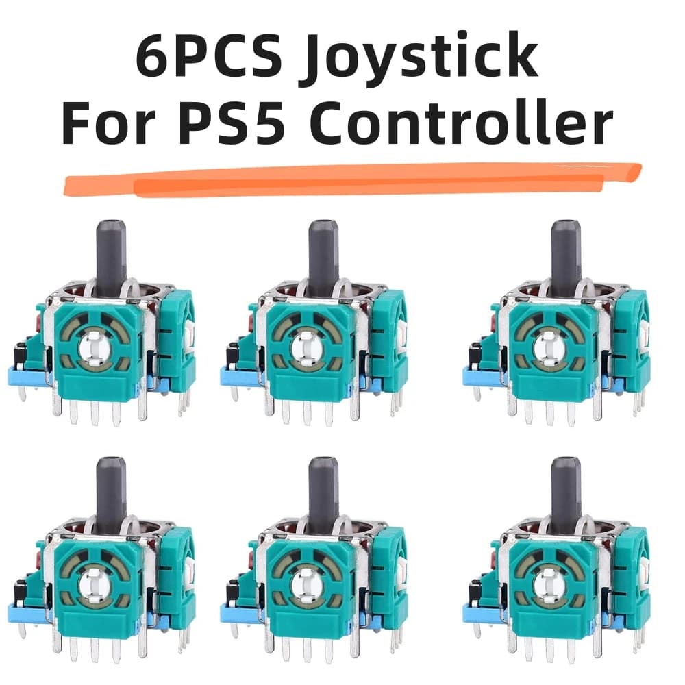 2/4/6/10/20/50 Pezzi Modulo Sensore Joystick Analogico 3D di Ricambio, Potenziometro per Riparazione Controller PS4/Xbox/PS5