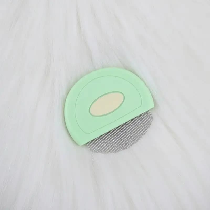 Pet Flea Grooming Comb Smooth Edge Dense Teeth Brush for Dog Cat Massage Hair Cleaning Lice Tick Removal Pet Supplies