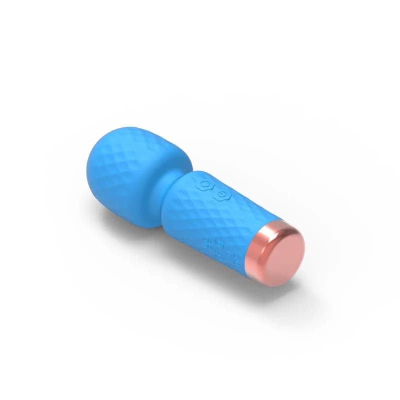 Giocattoli Sessuali per Adulti, Vibratore Masturbatore Mini con 10 Frequenze, Stimolatore Clitorideo AV, Vibratore a Bacchetta 2087