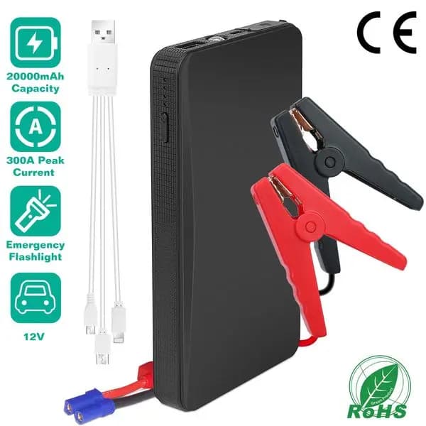 Avviatore d'emergenza per auto 12V 360A di picco 20000mAh Power Bank
