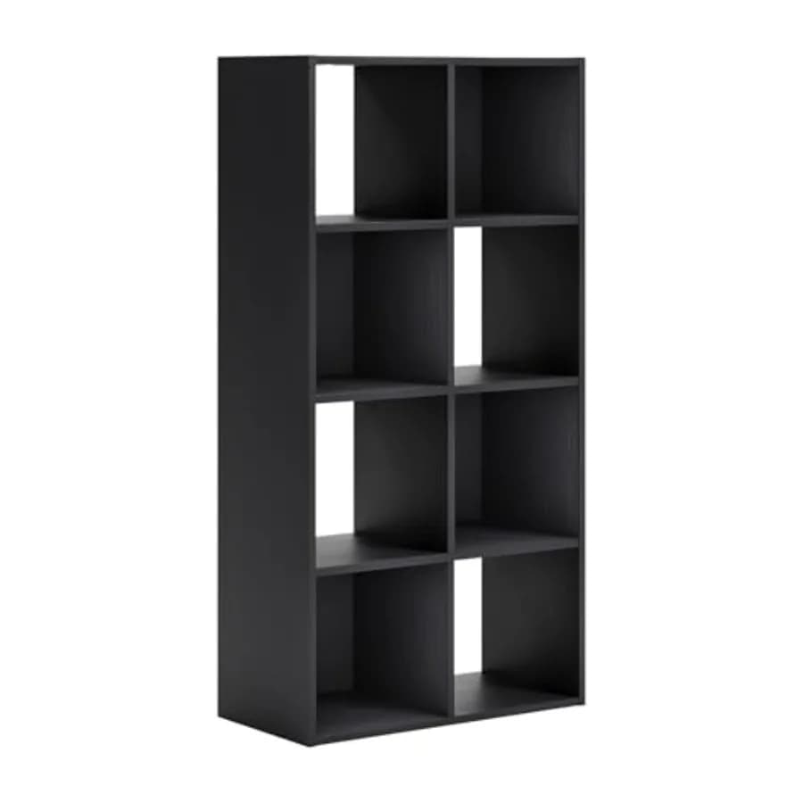 Organizer per riporre oggetti Langdrew Cube, scaffalatura opaca per scaffali e soluzioni di archiviazione, legno tecnico, 23,74" x 47