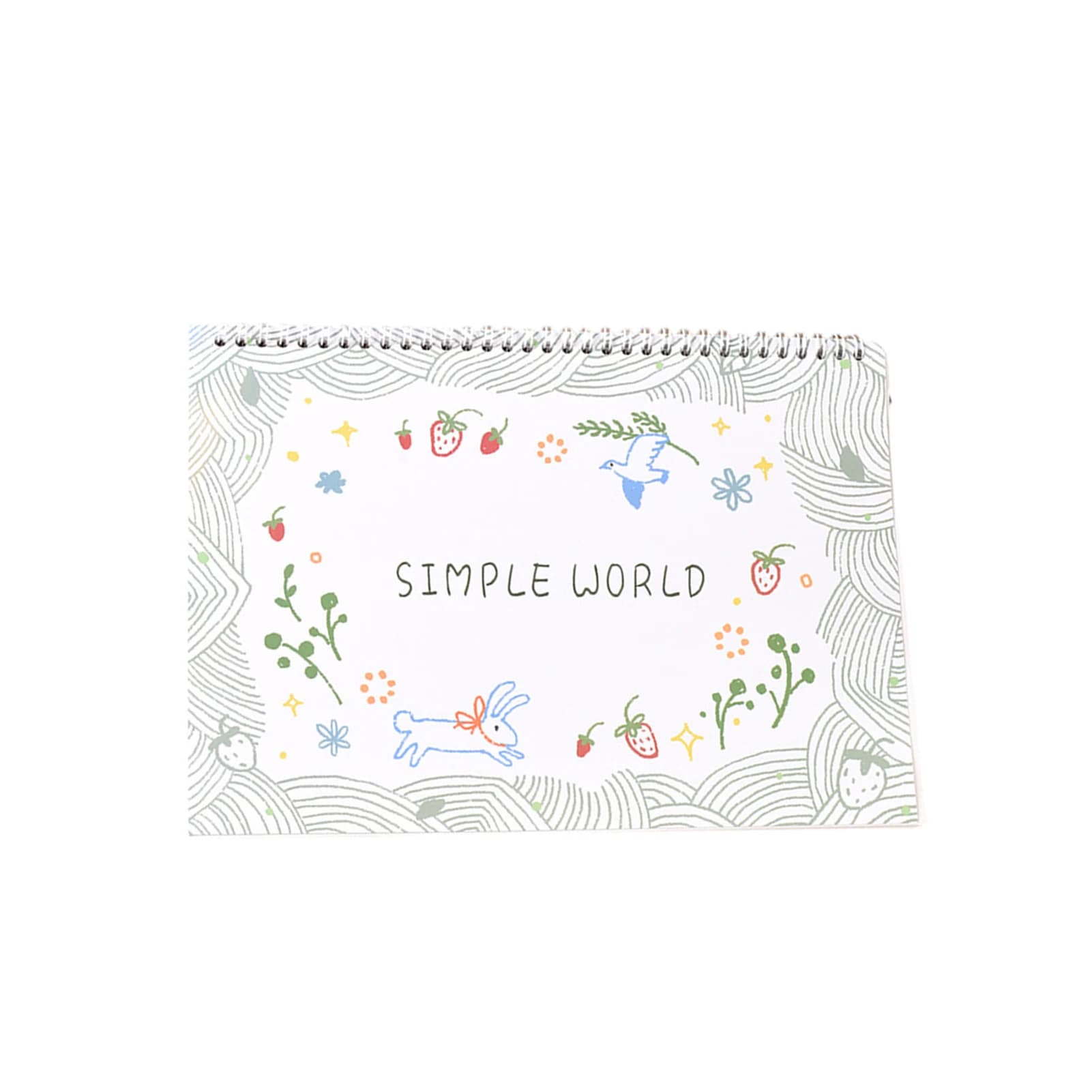 Quaderno A5 per la conservazione degli adesivi, con pagine a spirale e carta a strappo, per la raccolta di adesivi, journaling, scrapbooking, agenda riutilizzabile