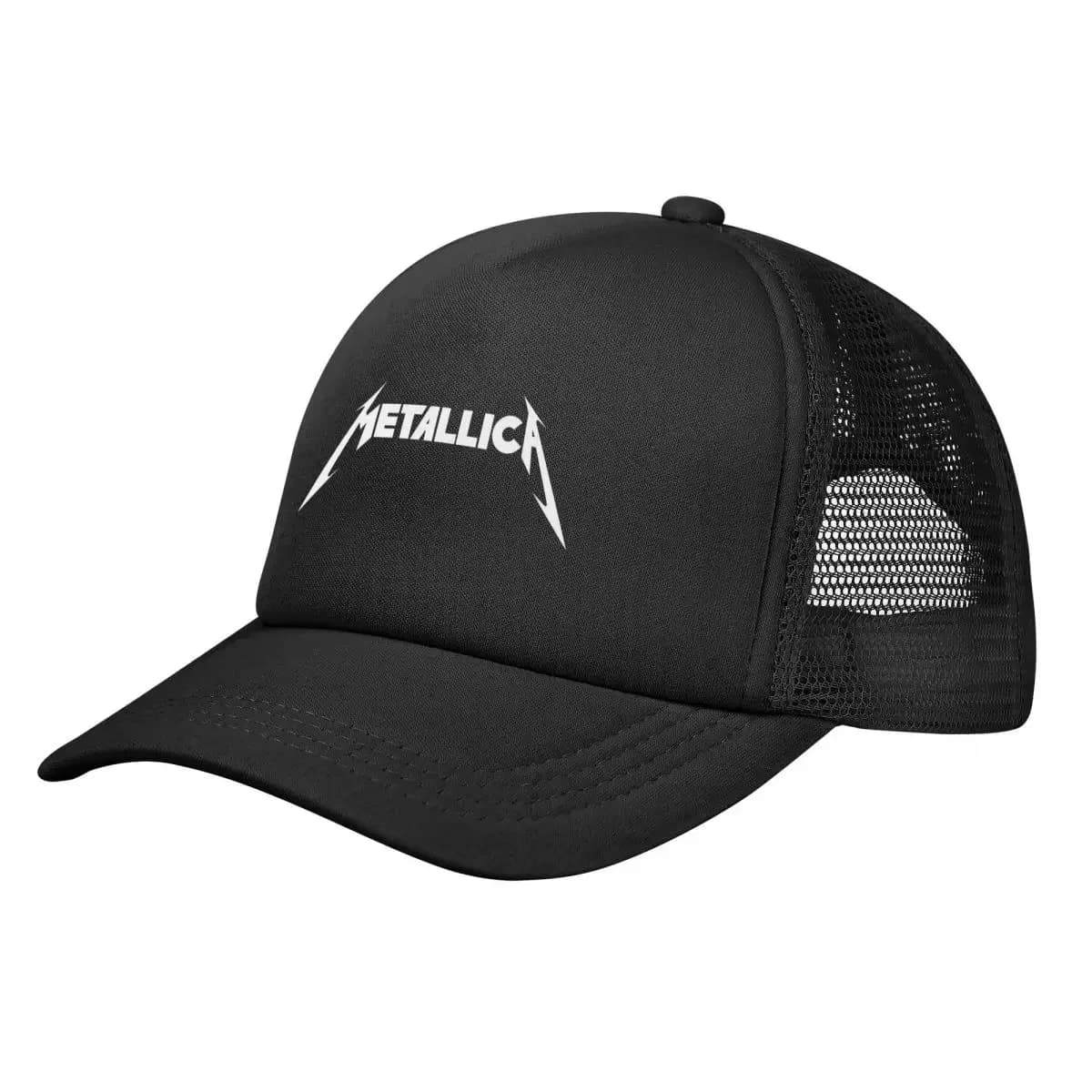 Metallicas M72 Word Tour Mesh Baseball Caps Snapback Fashion Baseball Hats Breathable Casual Casquette Outdoor Unisex