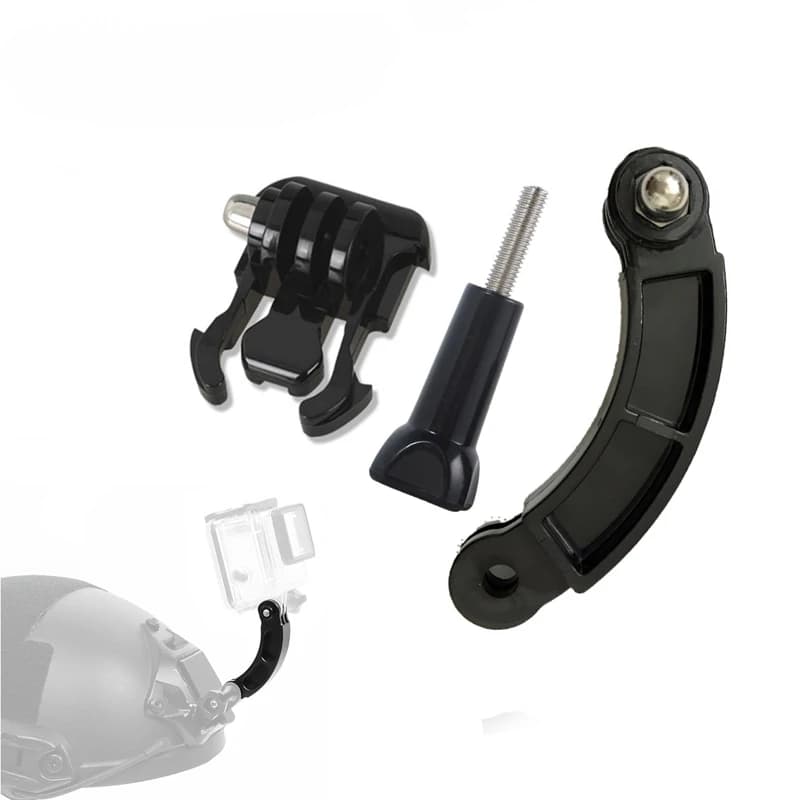 Per Gopro 11 10 accessori estensione casco Selfie Stick staffa braccio montaggio arco adatto per Go Pro Hero DJI Insta360