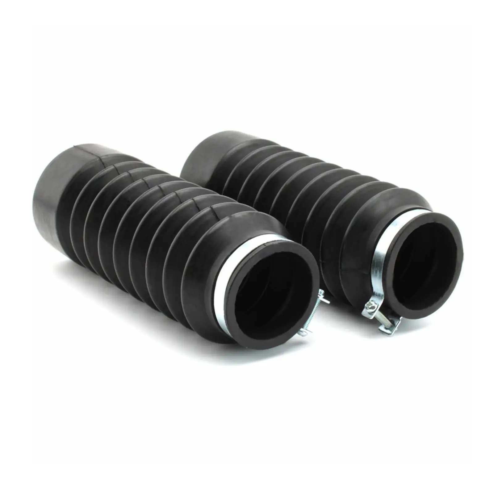 Black Rubber Front Fork Boots Protector Dustproof Shock Absorber Gaiters for Honda Rebel CMX500 2017-2021