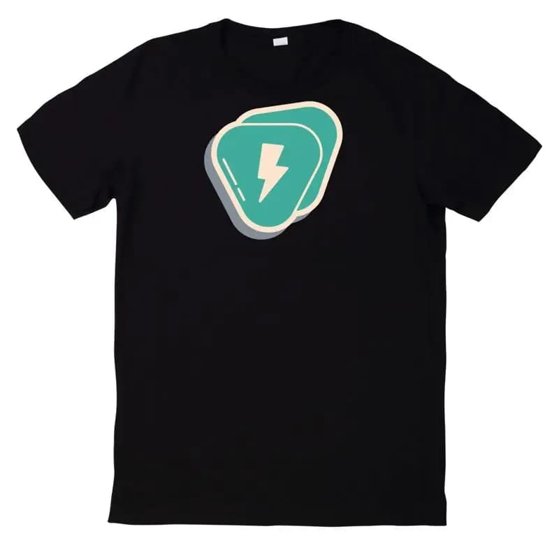 Guitar Gift Pick T Shirt-