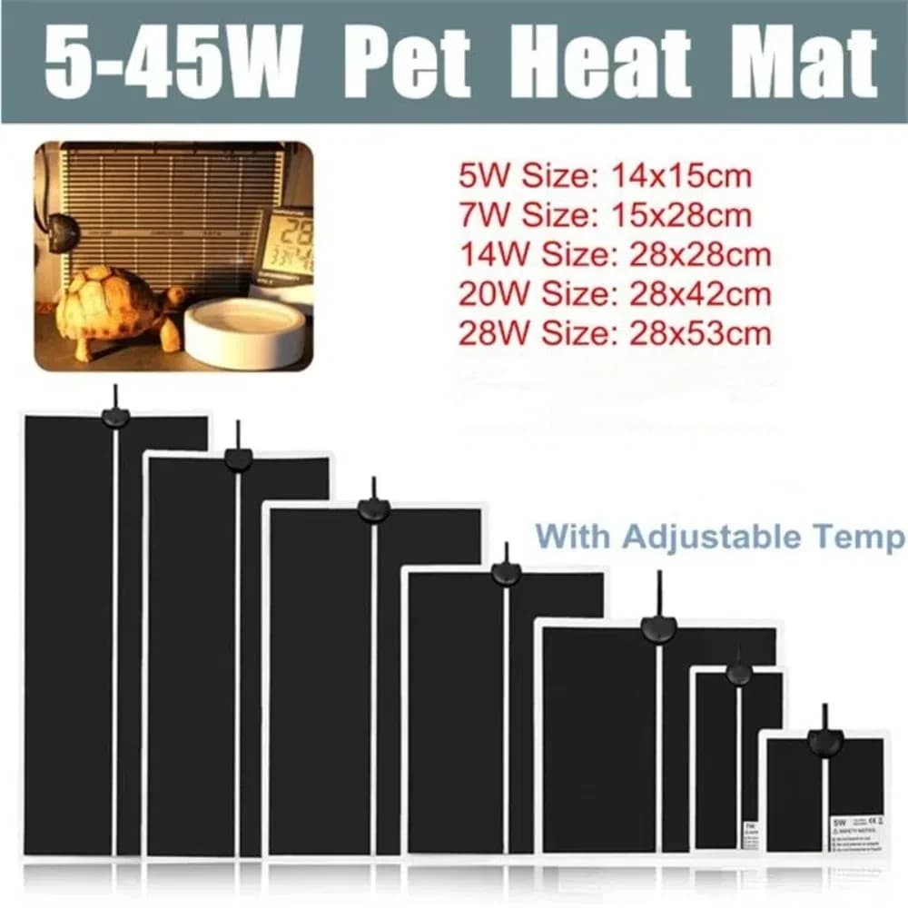 5 ~ 28W Thermal Mat for Plants Seeds Anti-freddo Pet Winter Heat Mat 220V ~ 240V Plant Vegetable