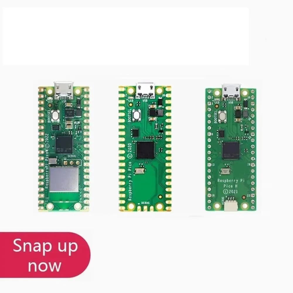 Raspberry Pi Pico W original with development card, Pico or Pico H with pin header, MciroPython/ support C + +