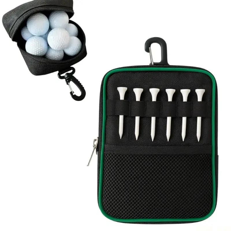U2JB Marsupi per palline da golf e attrezzi Scomparti multipli per l'allenamento