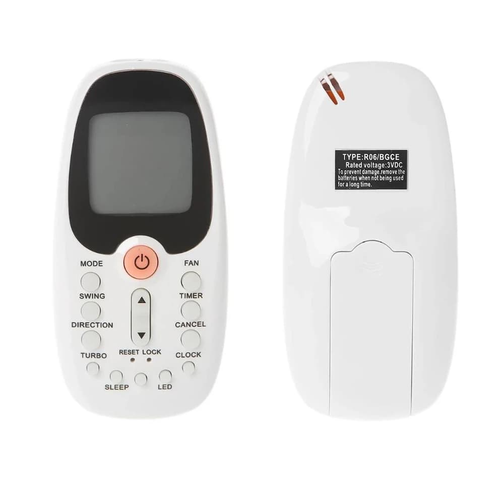 Telecomando climatizzatore adatto per Midea Komeco Tornado Comfee con led R06/BGCE R06/BGE