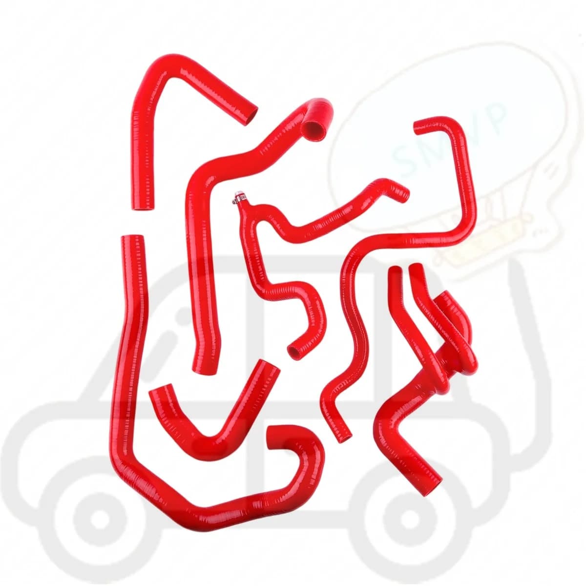 Kit Tubi in Silicone per Peugeot 106 GTI / Citroen SAXO 1.6L VTS 16V TU5J4, Set di 7 Pezzi con Valvola di Sfiato, 3 Strati